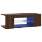 Mobile Porta TV con Luci LED Rovere Marrone 90x39x30 cm Mobile Porta TV con Luci LED Rovere Marrone 90x39x30 cm