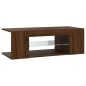 Mobile Porta TV con Luci LED Rovere Marrone 90x39x30 cm Mobile Porta TV con Luci LED Rovere Marrone 90x39x30 cm