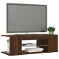 Mobile Porta TV con Luci LED Rovere Marrone 90x39x30 cm Mobile Porta TV con Luci LED Rovere Marrone 90x39x30 cm