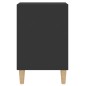 Mobile Porta TV Nero 100x35x55 cm in Legno Multistrato Mobile Porta TV Nero 100x35x55 cm in Legno Multistrato