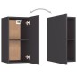 vidaXL Mobili TV 7 pz Grigi 30,5x30x60 cm in Truciolato vidaXL Mobili TV 7 pz Grigi 30,5x30x60 cm in Truciolato
