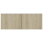 vidaXL Mobili TV 4 pz Rovere Sonoma 80x30x30 cm in Legno Multistrato vidaXL Mobili TV 4 pz Rovere Sonoma 80x30x30 cm in Legno Multistrato