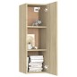 vidaXL Set di Mobili Porta TV 8 pz Rovere Sonoma in Legno Multistrato vidaXL Set di Mobili Porta TV 8 pz Rovere Sonoma in Legno Multistrato