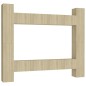 vidaXL Set Porta TV 8 pz Rovere Sonoma in Truciolato