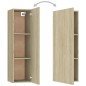 vidaXL Set Porta TV 8 pz Rovere Sonoma in Truciolato