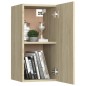 vidaXL Set Mobili TV 3 pz Rovere Sonoma in Truciolato vidaXL Set Mobili TV 3 pz Rovere Sonoma in Truciolato