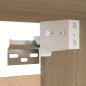 vidaXL Set Porta TV 4 pz Rovere Sonoma in Truciolato vidaXL Set Porta TV 4 pz Rovere Sonoma in Truciolato