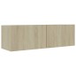 vidaXL Set di Mobili TV 5 pz Rovere Sonoma in Legno Multistrato
