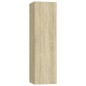 vidaXL Set di Mobili TV 7 pz Rovere Sonoma in Legno Multistrato vidaXL Set di Mobili TV 7 pz Rovere Sonoma in Legno Multistrato