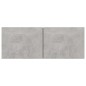 vidaXL Mobili TV 4 pz Grigio Cemento 80x30x30 cm in Truciolato vidaXL Mobili TV 4 pz Grigio Cemento 80x30x30 cm in Truciolato