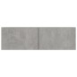vidaXL Mobili TV 4 pz Grigio Cemento 100x30x30 cm in Legno Multistrato vidaXL Mobili TV 4 pz Grigio Cemento 100x30x30 cm in Legno Multistrato