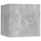 vidaXL Set Porta TV 7 pz Grigio Cemento in Truciolato vidaXL Set Porta TV 7 pz Grigio Cemento in Truciolato