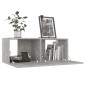 vidaXL Set Porta TV 4 pz Grigio Cemento in Truciolato vidaXL Set Porta TV 4 pz Grigio Cemento in Truciolato