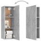 vidaXL Set Porta TV 4 pz Grigio Cemento in Truciolato vidaXL Set Porta TV 4 pz Grigio Cemento in Truciolato