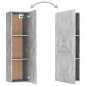 vidaXL Set Porta TV 4 pz Grigio Cemento in Truciolato vidaXL Set Porta TV 4 pz Grigio Cemento in Truciolato