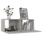 vidaXL Set Mobile Porta TV 8 pz Grigio Cemento in Truciolato vidaXL Set Mobile Porta TV 8 pz Grigio Cemento in Truciolato