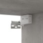 vidaXL Set Mobile Porta TV 8 pz Grigio Cemento in Truciolato vidaXL Set Mobile Porta TV 8 pz Grigio Cemento in Truciolato