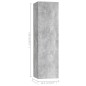 vidaXL Set Porta TV 4 pz Grigio Cemento in Truciolato vidaXL Set Porta TV 4 pz Grigio Cemento in Truciolato