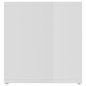 vidaXL Mobili Porta TV 2 pz Bianco Lucido 72x35x36,5 cm in Truciolato vidaXL Mobili Porta TV 2 pz Bianco Lucido 72x35x36,5 cm in Truciolato