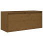 vidaXL Mobili Porta TV 2 pz Marrone Miele in Legno Massello di Pino vidaXL Mobili Porta TV 2 pz Marrone Miele in Legno Massello di Pino