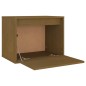 vidaXL Mobili Porta TV 3 pz Miele in Legno Massello di Pino vidaXL Mobili Porta TV 3 pz Miele in Legno Massello di Pino