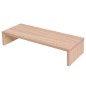 Supporto per Monitor in Truciolato 60x23,5x12 cm Beige Supporto per Monitor in Truciolato 60x23,5x12 cm Beige