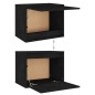 vidaXL Mobili Porta TV 5 pz Neri in Legno Massello di Pino vidaXL Mobili Porta TV 5 pz Neri in Legno Massello di Pino