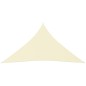 vidaXL Parasole a Vela Oxford Triangolare 3x4x4 m Crema vidaXL Parasole a Vela Oxford Triangolare 3x4x4 m Crema