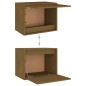 vidaXL Mobili Porta TV 7 pz Miele in Legno Massello di Pino vidaXL Mobili Porta TV 7 pz Miele in Legno Massello di Pino