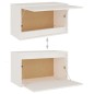 vidaXL Mobili Porta TV 6 pz Bianchi in Legno Massello di Pino vidaXL Mobili Porta TV 6 pz Bianchi in Legno Massello di Pino