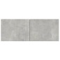 vidaXL Mobili TV 4 pz Grigio Cemento 80x30x30 cm in Legno Multistrato