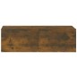 vidaXL Mobili Porta TV a Parete 4 pz Rovere Fumo 100x30x30 cm vidaXL Mobili Porta TV a Parete 4 pz Rovere Fumo 100x30x30 cm