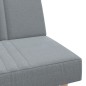 vidaXL Divano Letto a L Grigio Chiaro 255x140x70 cm in Tessuto vidaXL Divano Letto a L Grigio Chiaro 255x140x70 cm in Tessuto
