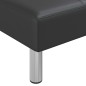 vidaXL Divano Letto a L Nero 255x140x70 cm in Similpelle vidaXL Divano Letto a L Nero 255x140x70 cm in Similpelle