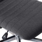 vidaXL Sedie da Pranzo 4 pz Grigio Scuro in Tessuto vidaXL Sedie da Pranzo 4 pz Grigio Scuro in Tessuto