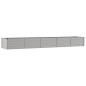 vidaXL Letto Rialzato da Giardino Ruggine 400x80x45 cm Acciaio Corten