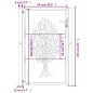 vidaXL Cancello da Giardino 105x155 cm in Acciaio Corten Design Albero vidaXL Cancello da Giardino 105x155 cm in Acciaio Corten Design Albero