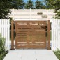 vidaXL Cancello da Giardino 105x105 cm Acciaio Corten Design Quadrato vidaXL Cancello da Giardino 105x105 cm Acciaio Corten Design Quadrato