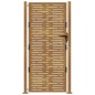 vidaXL Cancello da Giardino 105x180 cm Acciaio Corten Design Quadrato vidaXL Cancello da Giardino 105x180 cm Acciaio Corten Design Quadrato