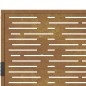 vidaXL Cancello da Giardino 105x180 cm Acciaio Corten Design Quadrato vidaXL Cancello da Giardino 105x180 cm Acciaio Corten Design Quadrato