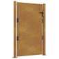 vidaXL Cancello da Giardino 105x130 cm in Acciaio Corten vidaXL Cancello da Giardino 105x130 cm in Acciaio Corten