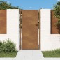 vidaXL Cancello da Giardino 105x180 cm in Acciaio Corten vidaXL Cancello da Giardino 105x180 cm in Acciaio Corten