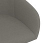 vidaXL Sedie da Pranzo Girevoli 4 pz Grigio Scuro in Velluto vidaXL Sedie da Pranzo Girevoli 4 pz Grigio Scuro in Velluto
