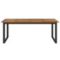vidaXL Tavolo Giardino con Gambe a U 200x90x75cm Legno Massello Acacia vidaXL Tavolo Giardino con Gambe a U 200x90x75cm Legno Massello Acacia