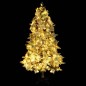vidaXL Albero di Natale con Neve Floccata LED e Pigne 225 cm PVC e PE vidaXL Albero di Natale con Neve Floccata LED e Pigne 225 cm PVC e PE