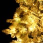 vidaXL Albero di Natale con Neve Floccata LED e Pigne 225 cm PVC e PE vidaXL Albero di Natale con Neve Floccata LED e Pigne 225 cm PVC e PE