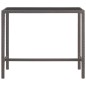 vidaXL Set da Bar da Giardino 5 pz con Cuscini in Polyrattan Marrone vidaXL Set da Bar da Giardino 5 pz con Cuscini in Polyrattan Marrone
