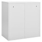 vidaXL Armadietti e Chiavi 5pz Grigio Chiaro Blu 90x45x92,5cm Acciaio vidaXL Armadietti e Chiavi 5pz Grigio Chiaro Blu 90x45x92,5cm Acciaio