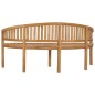 Panchina a Forma di Banana 180 cm in Legno Massello di Teak Panchina a Forma di Banana 180 cm in Legno Massello di Teak
