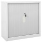 vidaXL Armadio Anta Scorrevole e Fioriera Grigio 90x40x113 cm Acciaio vidaXL Armadio Anta Scorrevole e Fioriera Grigio 90x40x113 cm Acciaio